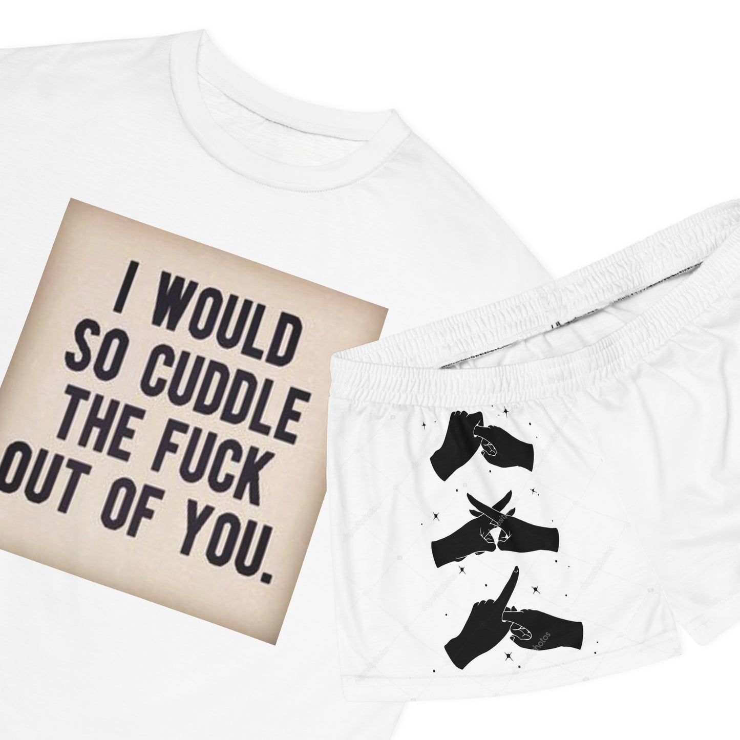 Women's Short Pajama Set (AOP)